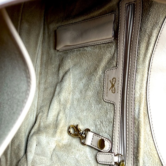 ANYA HINDMARCH LONDON - 🤩 NWOT Flawless Leather Bag Made in England - Picture 8 of 11
